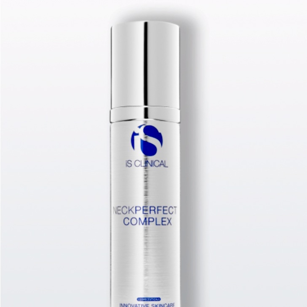 Neckperfect.   
Powered by targeted botanicals and powerful antioxidants